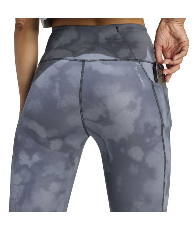 Collants Running Femme adidas Adi365 7/8 Aop noir