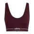Brassiere de sport Fitness adidas Hyg LS Femme couleur bordeaux