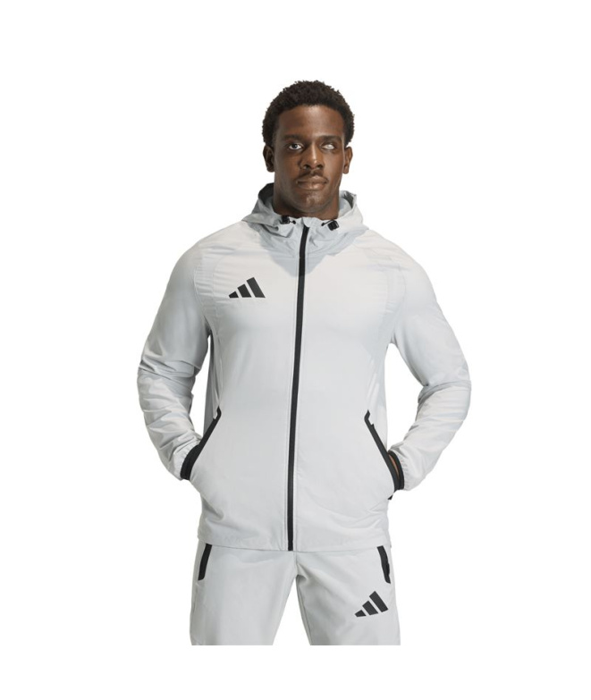 Casaco Futebol Homem adidas Tt Wb Tmlggr/Preta