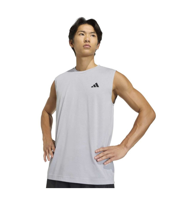 T-shirt Fitness adidas We Fr SL Homme gris