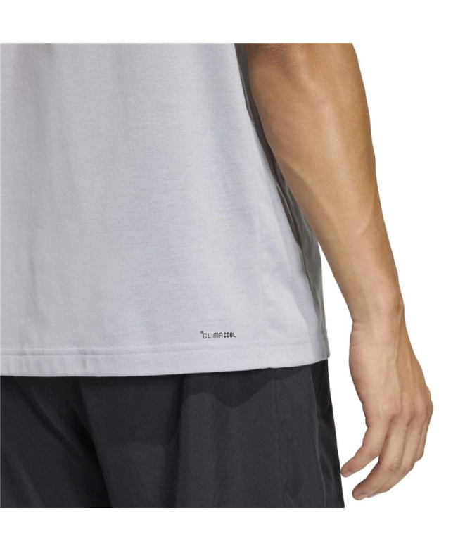 T-shirt Fitness adidas We Fr SL Homme gris