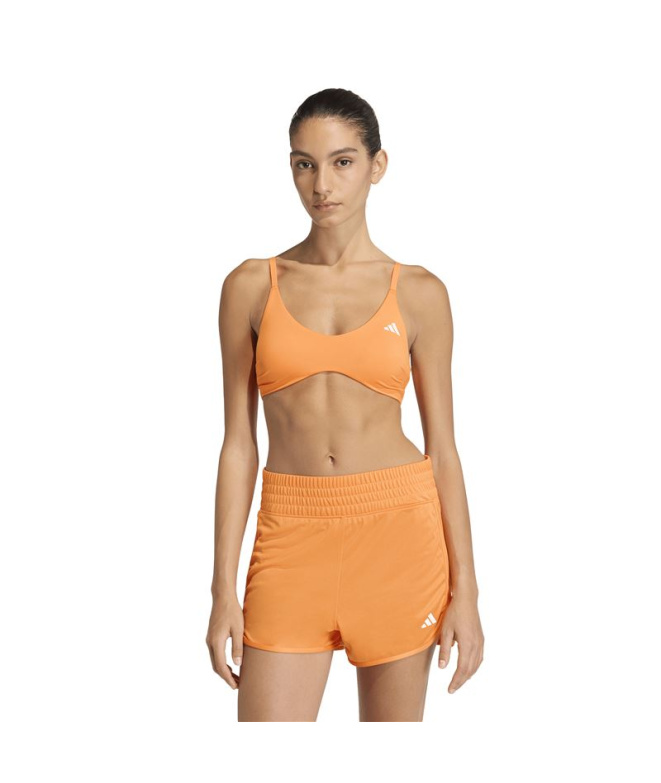 Brassiere de sport adidas Opt Ess LS Femme Napu...