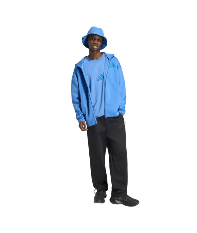 Veste zippée adidas ZNE Homme bleu éclair