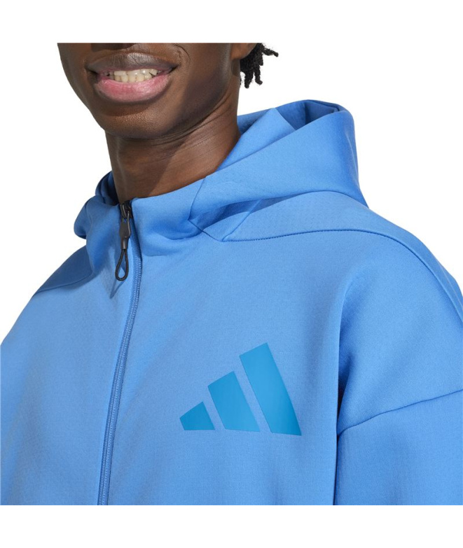 Veste zippée adidas ZNE Homme bleu éclair