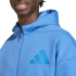 Casaco adidas ZNE com zíper completo Homem cor azul raio