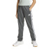 Pantalons Fitness adidas U Tr-Es à 3 bandes Enfant , gris/blanc
