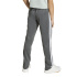 Pantalons Fitness adidas U Tr-Es à 3 bandes Enfant , gris/blanc