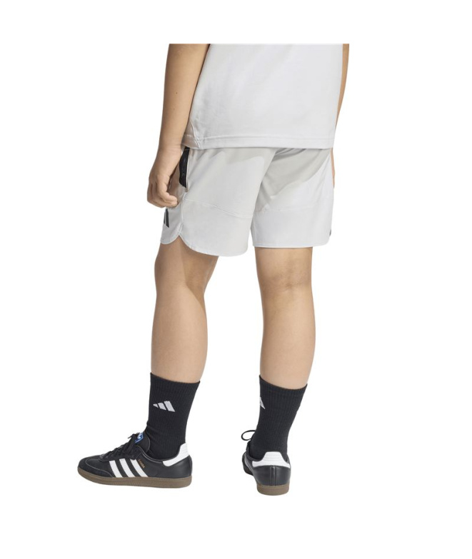 Calça Futebol Infantil adidas TT cinza/preto