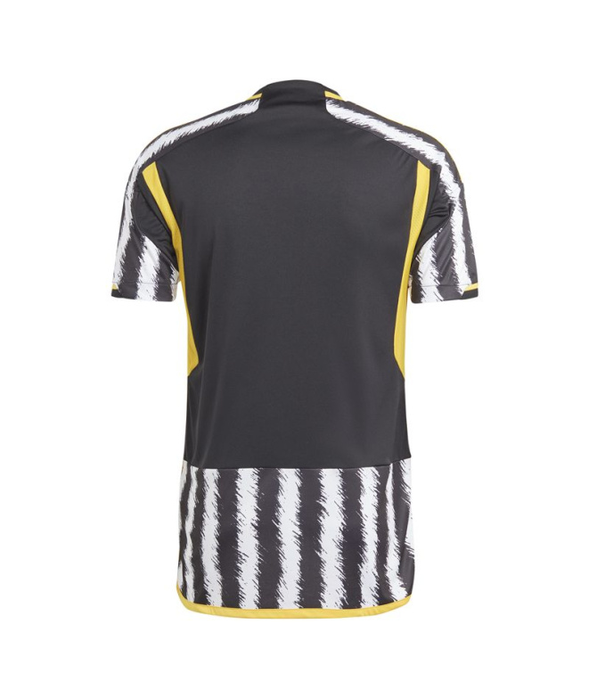 Camiseta Futebol preta Homem adidas Juventus