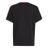T-shirt adidas Essentials en coton noir Fille