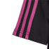 Camiseta adidas Essentials de algodão preta Menina