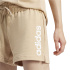 Calça Mulher adidas Linear Ft Short bege