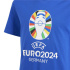 Camiseta Futebol Infantil oficial adidas Emblem azul