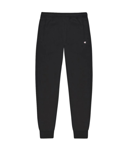 Pantalons Champion Homme à poignets côtelés noir