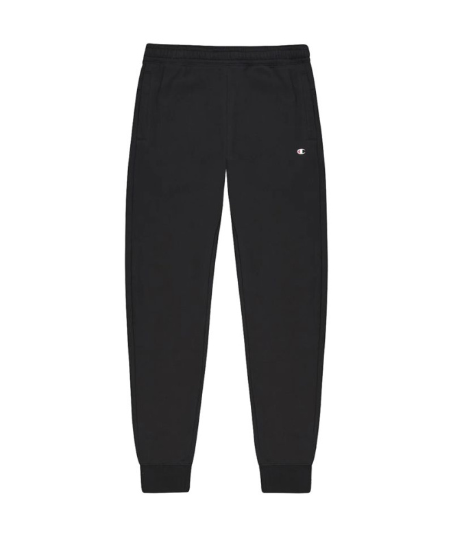 Pantalons Champion Homme à poignets côtelés noir