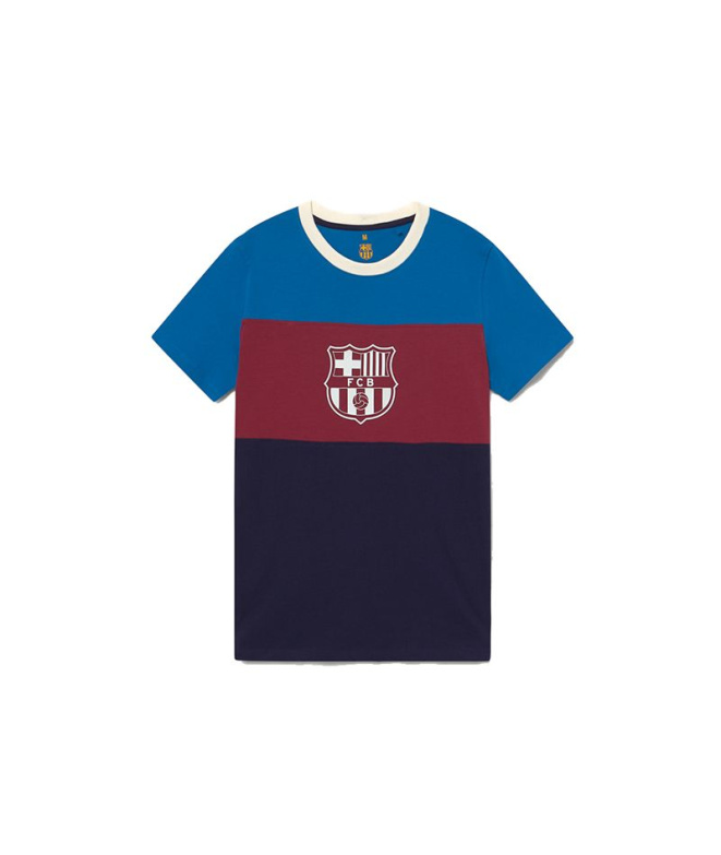 Camiseta F.C.Barcelona Tricolor Escudo Barça...
