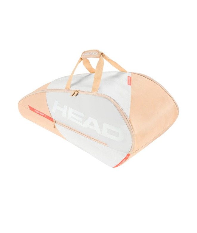 Bolsa Saco de raquetes Tênis Head Tour, cor coral.
