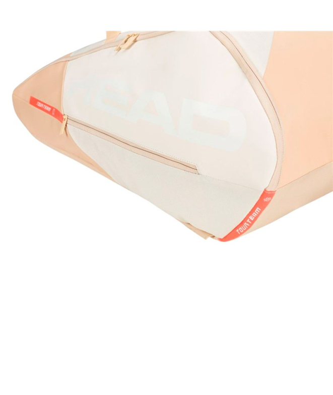 Bolsa Saco de raquetes Tênis Head Tour, cor coral.