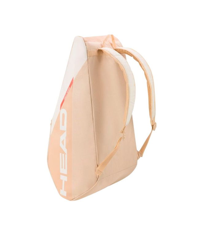Bolsa Saco de raquetes Tênis Head Tour, cor coral.