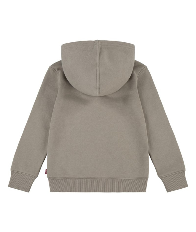 Sudadera Levi's Boxtab Hoodie Rusty Aluminum Niño