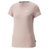 Camiseta Mulher Puma Essentials+ rosa com bordado
