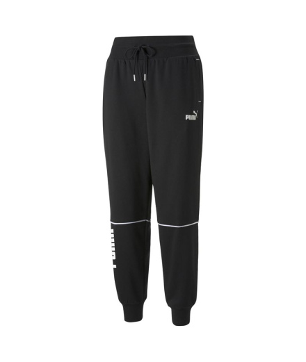 Calça Puma Power Colorblock Preta Mulher