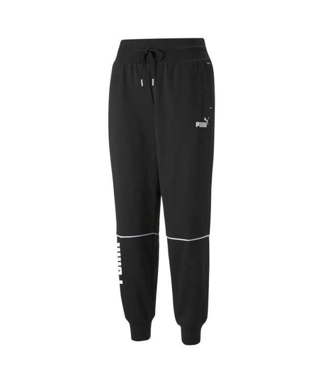 Pantalons Puma Power Colorblock Noir Femme