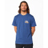 Camiseta Homem Rip Curl Casual Paradise F&B na cor azul marinho