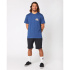 T-shirt bleu marine Rip Curl Décontracté Paradise F&B Homme