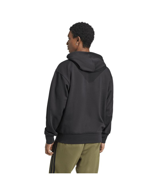 Moletom Homem adidas Feelcozy HD, preto/branco