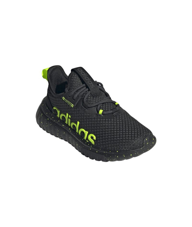 Chaussures Enfant adidas Kaptir 4.0 Noir/Vert/Noir