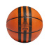 Balón de Baloncesto adidas 3Stripes Rubber X3 Bbanat/Negro/Dormet