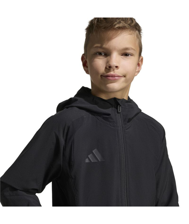 Casaco Futebol Infantil adidas Tt Wb preta