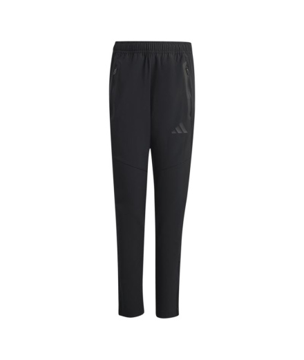 Pantalones de Fútbol adidas Tt Infantil Negro