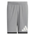 Pantalones de Baloncesto adidas Bos Hombre Gris/Negro