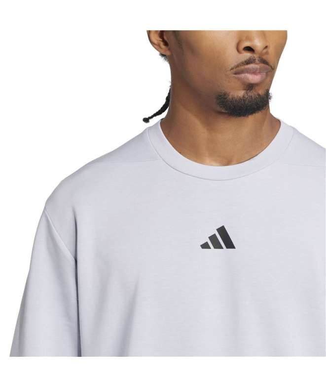 Moletom adidas D4T Crew Fitness Homem