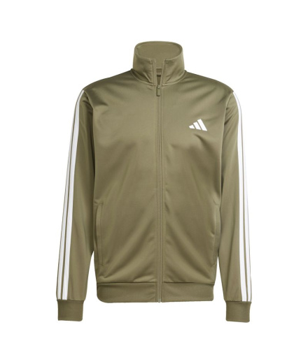 Survêtement adidas 3 bandes Tr Tt Ts Homme Vert / Blanc