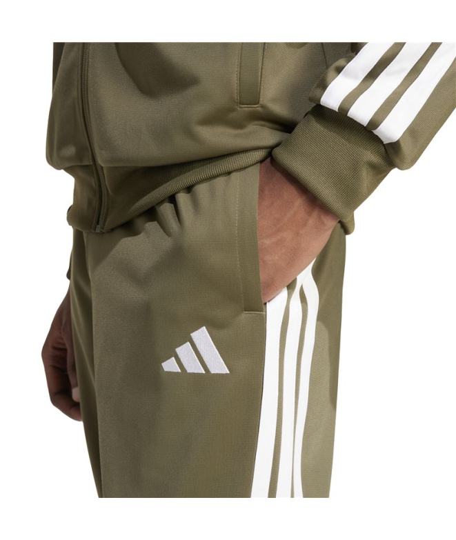 Survêtement adidas 3 bandes Tr Tt Ts Homme Vert...