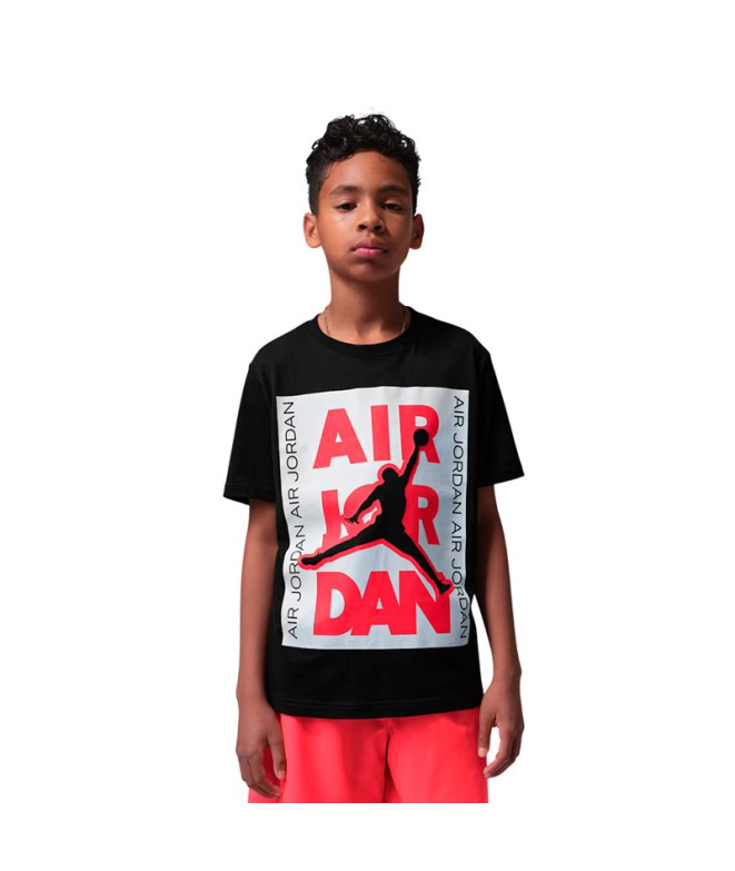 T-shirt noir Jordan JDB HBR City Enfant