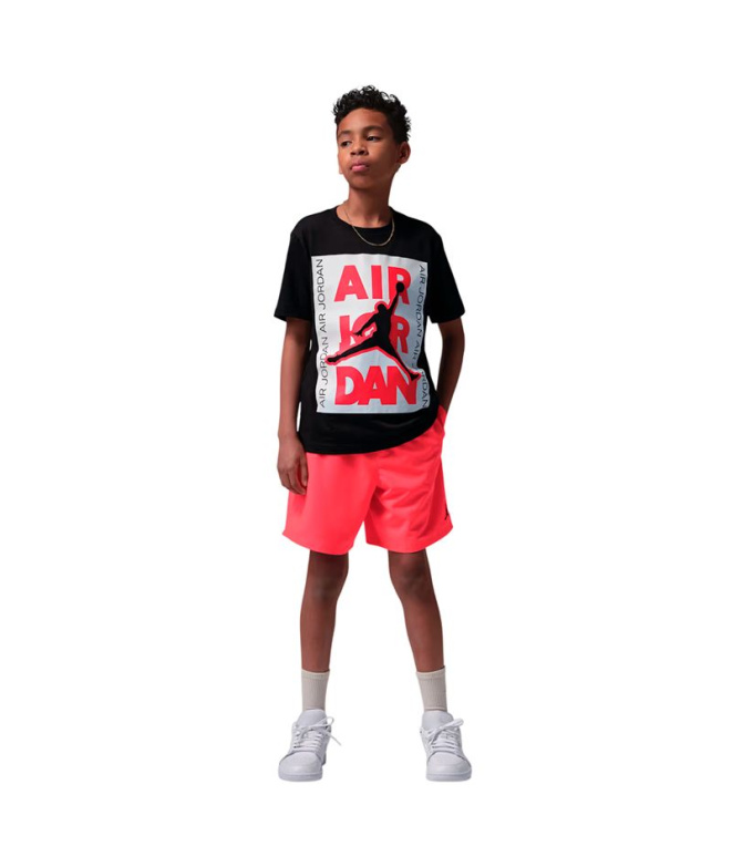 T-shirt noir Jordan JDB HBR City Enfant