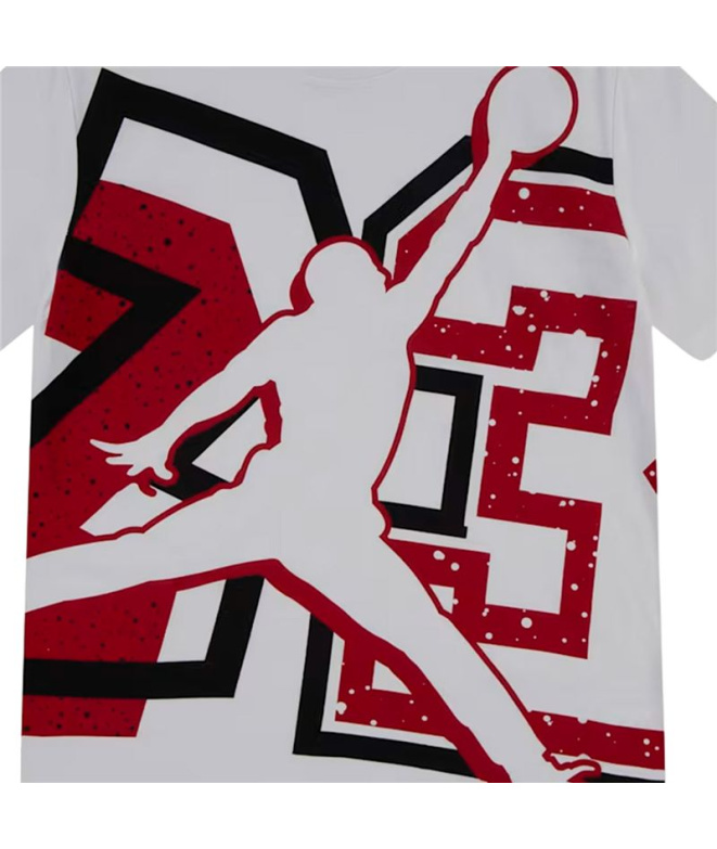 Camiseta branca Menino Jordan JDB ItP Split 23...