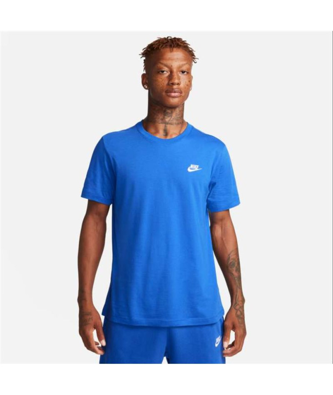 T-shirt bleu Homme Nike NSW Club