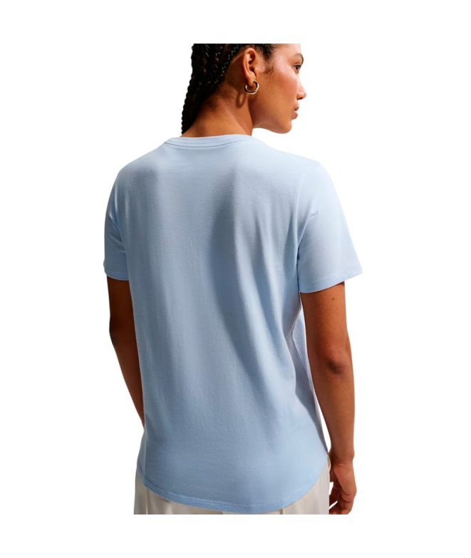 T-shirt bleu Nike NSW Club SS Femme