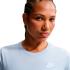 T-shirt bleu Nike NSW Club SS Femme