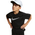 T-shirt Fitness Nike NK DF Multi SS Haut HBR Enfant noir/blanc