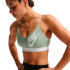 Brassiere de sport Nike Indy LS Logo Femme gris, Fitness