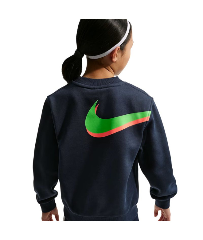 Moletom Futebol Nike Eh Club Flc Crew Ls...