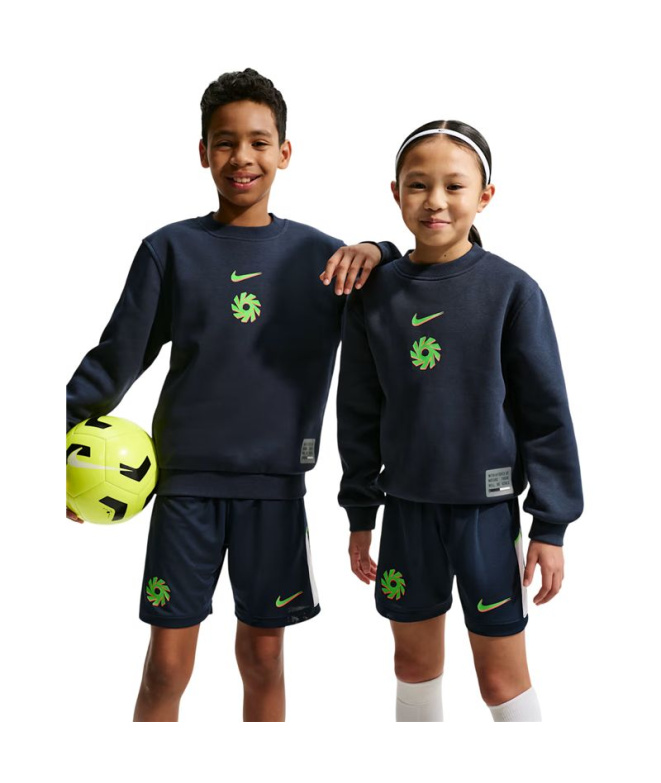 Moletom Futebol Nike Eh Club Flc Crew Ls...