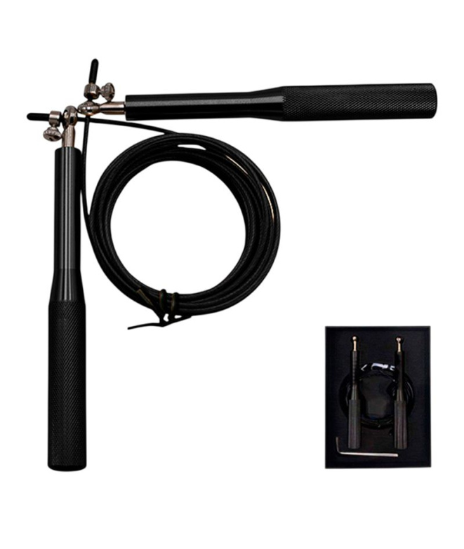 Corde à sauter SAUTER HAUTE VITESSE ÉLITE NOIRE