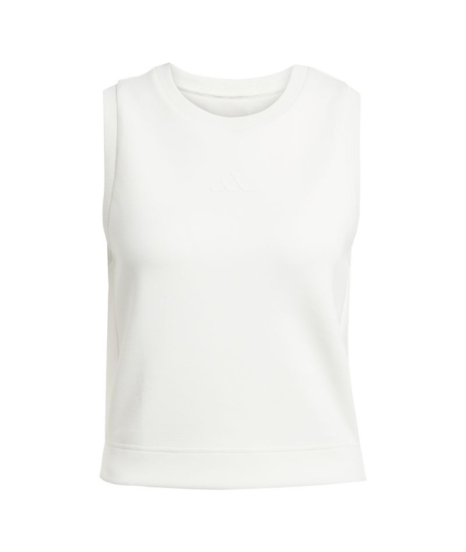 Camiseta Mulher adidas Soft Lux Off-White